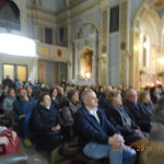 Grande partecipazione per l'esibizione del coro della Schola Cantorum a Ostra Vetere