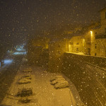 La neve a Serra de' Conti. Foto di Carlo Ceresani