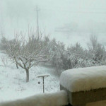 La neve caduta ad Arcevia