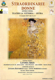Ostra, le "Straordinarie Donne" di Lavinia Grizi in scena al Teatro "La Vittoria"
