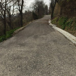 Asfaltata via San Rocco nella municipalità di Castel Colonna (Trecastelli) dopo le frane di fine 2016