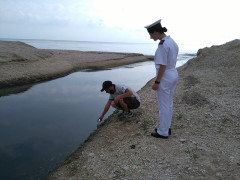 Controlli ambientali alla foce del fiume Cesano