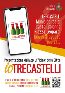 Presentazione app Io Trecastelli - locandina