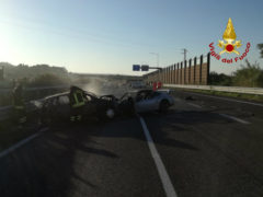 Incidente in complanare a Senigallia