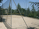 Il campo da beachvolley e beachtennis  ad Ostra