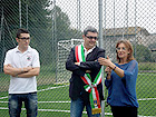 Il campo da calcetto (calcio a 5) inaugurato a Pianello di Ostra
