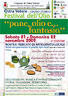 Volantino festival dell'olio a Ostra Vetere Volantino festival dell'olio a Ostra Vetere