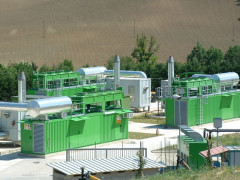 Una Centrale Biogas