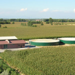 Una centrale biogas