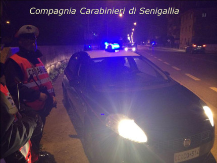 I controlli dei Carabinieri a Senigallia