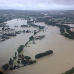 Alluvione a Senigallia: la valle del Misa allagata