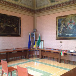 Consiglio comunale, sala consiliare di Ostra