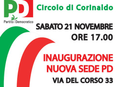 Inaugurazione nuova sede Pd Corinaldo