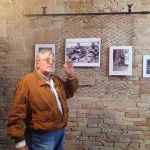 Arcangelo Valeri inaugura la mostra ad Ostra, presso la sala delle lance, sulla prima Guerra mondiale