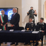 La consegna del premio San Giovannino 2015 al comando Carabinieri di Ostra Vetere - il prefetto Cannizzaro