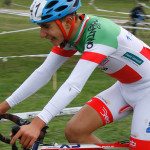 Foto (di Lanfranco Passarini): Gabriele Torcianti trionfa nel Campionato Italiano Ciclocross ospitato nella località friulana di Monte Prat