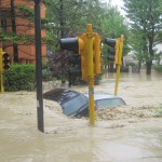 Alluvione a Senigallia - Viale A. Garibaldi