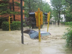 Alluvione a Senigallia - Viale A. Garibaldi