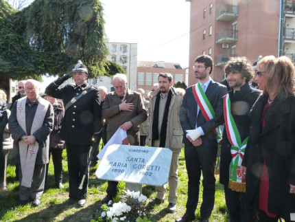 Torino intitola un parco a Santa Maria Goretti