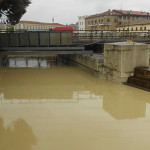L'alluvione di Senigallia, 3 maggio 2014: il sottopasso di via Perilli