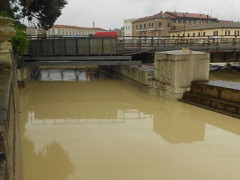 L'alluvione di Senigallia, 3 maggio 2014: il sottopasso di via Perilli