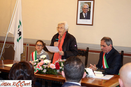 Trecastelli: conferita la cittadinanza onoraria a Maria Lisa Cinciari Rodano