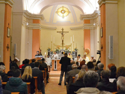 Messa per la riapertura della chiesa parrocchiale di San Mauro Abate a Castel Colonna di Trecastelli