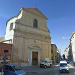 La chiesa della Maddalena, in via Cavallotti, a Senigallia