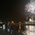 Fuochi d'artificio per la Notte della Rotonda 2015, a Senigallia