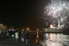 Fuochi d'artificio per la Notte della Rotonda 2015, a Senigallia