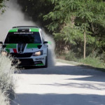 Una tappa del Rally dell'Adriatico sulle strade di Ostra
