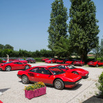 Secondo raduno Amici Ferraristi, organizzato a Senigallia da Car Multiservice