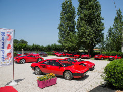 Secondo raduno Amici Ferraristi, organizzato a Senigallia da Car Multiservice