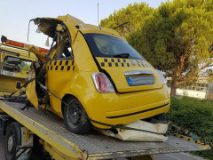 Auto incidentata a Ponte Lucerta