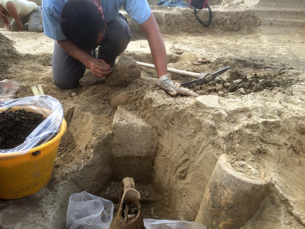 E' in corso la campagna di scavi archeologici presso il Parco Archeologico Regionale "Città Romana di Suasa"