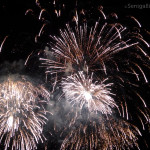 Lo spettacolo dei fuochi d'artificio continua a riscuotere successo a Senigallia