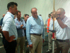 Sopralluogo agosto 2016 sulla Complanare Sud