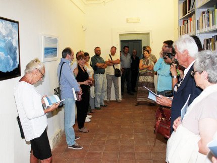 La mostra "Gnosis" del pittore Marco Pascarella, inaugurata al Centro culturale San Francesco di Arcevia