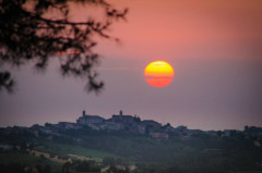 Tramonto a Morro D'Alba