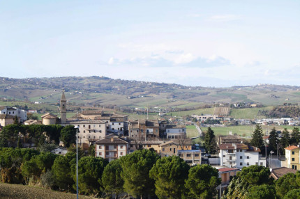 Il panorama di Castelleone di Suasa