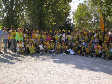 Ripulito il Parco dei Colori a Trecastelli grazie ai giovani ambientalisti e a Legambiente