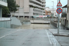 Senigallia sott'acqua per l'alluvione del 3 maggio 2014