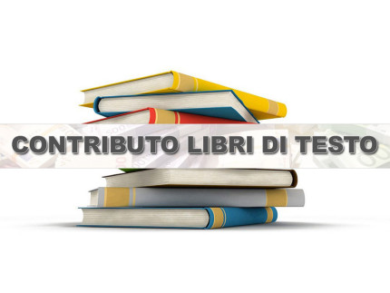 Locandina per i contributi all'acquisto dei libri di testo per la scuola