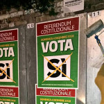 Referendum, a Castelleone di Suasa gli spazi propagandistici riservati al "no" sono stati coperti dai manifesti per il "sì"