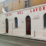 La facciata della sede dell'ACLI Associazioni Cristiane Lavoratori Italiani in via Cavallotti 10 a Senigallia