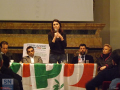 L'europarlamentare PD Simona Bonafè a Senigallia