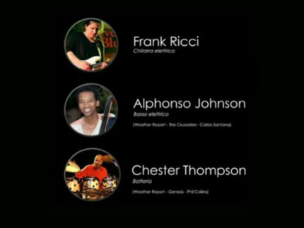 Alphonso Johnson, Frank Ricci & Chester Thompson Trio al Teatro La Vittoria di Ostra