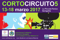La locandina della rassegna Corto Circuito 5 promossa da Confluenze