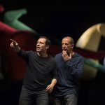 "Giocando con Orlando" messa in scena da Stefano Accorsi e Marco Baliani: foto di Alessandro Moggi