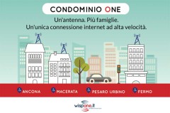 Wispone presenta Condominio One. Un'antenna. Più famiglie.